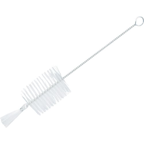 理化学ブラシ試験管用ナイロン毛ステンレス柄5本入