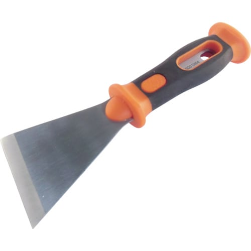 SUSハンマーへらTPR樹脂柄Y型斜め刃65mm