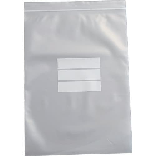 チャック付ポリ袋(白枠付き)TCBWH8TM