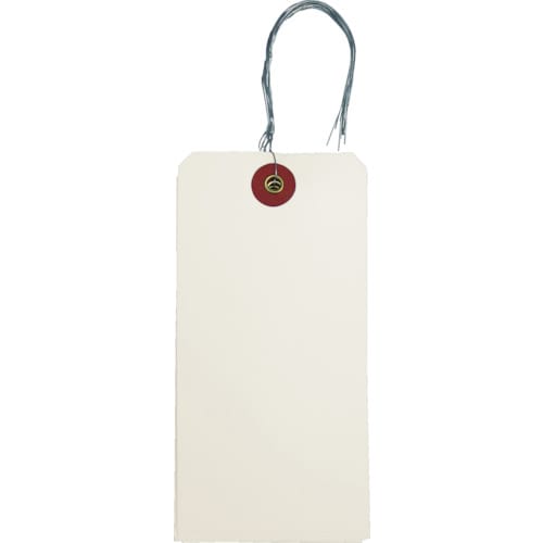 針金付き荷札(ユポ)120×60MM50枚