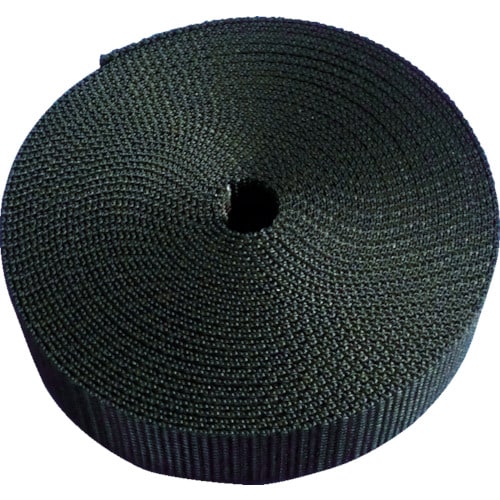 ナイロン平ベル1.2t×20mm×5m黒