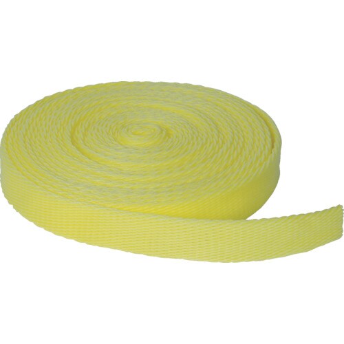 ネット緩衝材幅約8cmX20Mイエロー