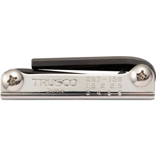 ナイフ式六角棒レンチセット7本組