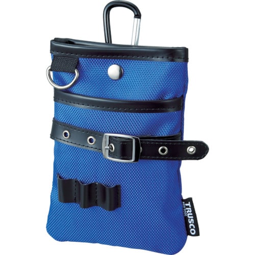 コンパクトツールケースシザーポケットブルー