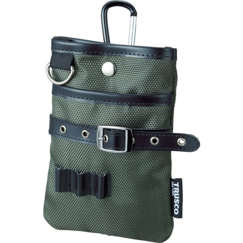 コンパクトツールケースシザーポケットグリーン