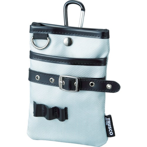 コンパクトツールケースシザーポケットシルバー