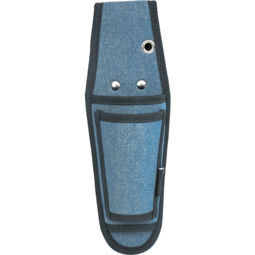 デニムペンチケース2段差しブルー