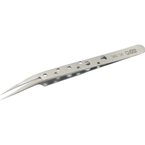 耐酸耐磁ピンセットスイストゥィーズ型115mm