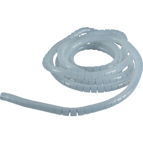 電線保護材スリットチューブ5m結束径27ナチュラル