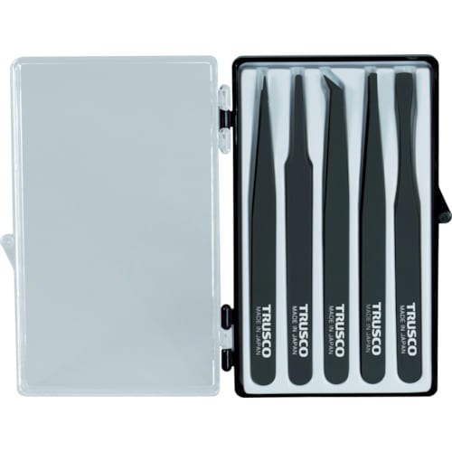 プラスチック製ピンセット5本組セット