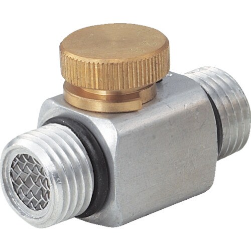 空気流量調節器G1/4XG1/4オネジ