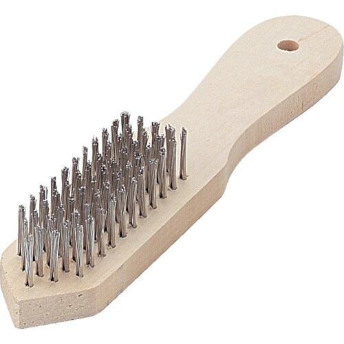 剣先型5行ブラシステンレス線