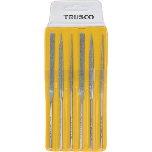 ダイヤモンドニードルヤスリ平・半丸・丸6本組セット