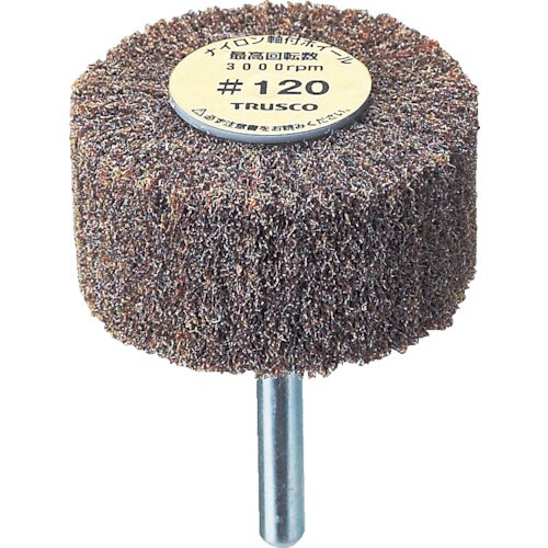 ナイロン軸付ホイール外径30X厚25X軸6120♯