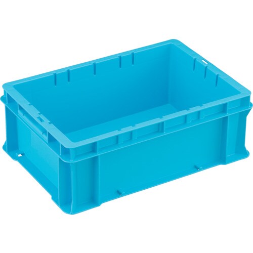 F型エコキャップ再生コンテナ12Lライトブルー