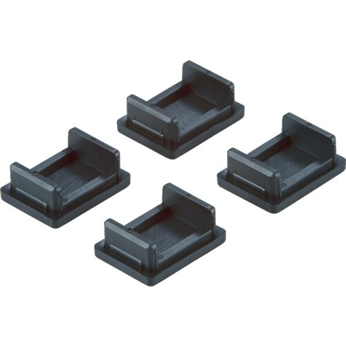 M1.5型軽中量棚用樹脂ベース4個入