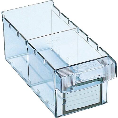 樹脂製引出し内寸111X264X108透明