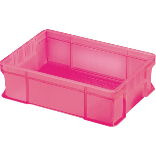 TTC型コンテナ透明レッド