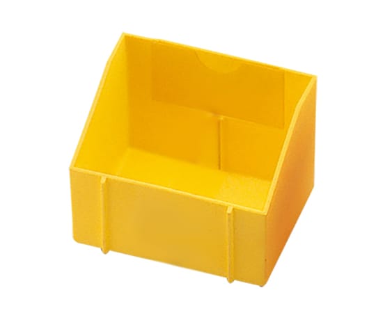 個人ケース 81×65×60mm イエロー 1個