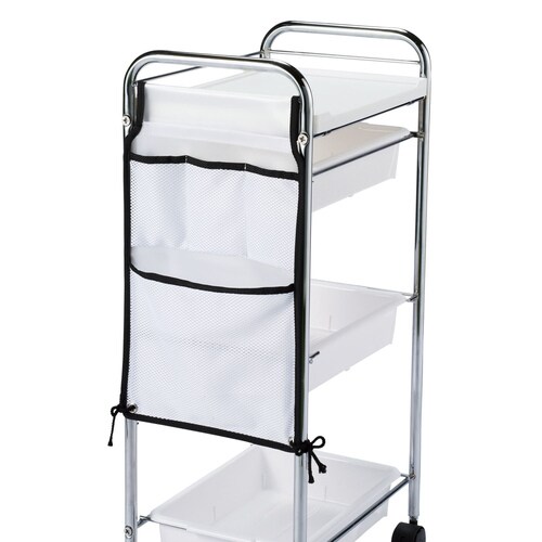 カラーセット台用オプション ワゴンポケット クリア