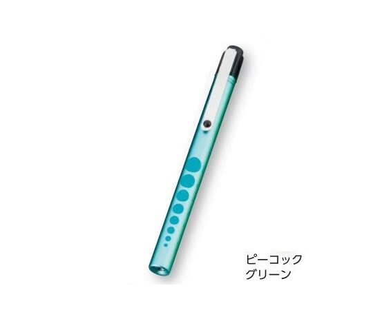 白色LEDアルカプッシュライト 径12 Pグリーン