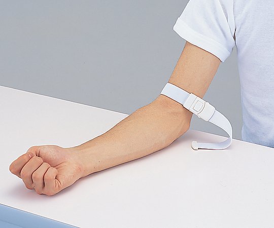 クイックリリース駆血帯 ホワイト 1本