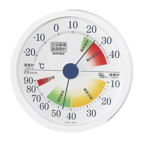 生活管理温・湿度計 壁掛け専用