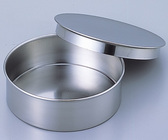 ステンレスふるい 径150×45mm 蓋及び受器