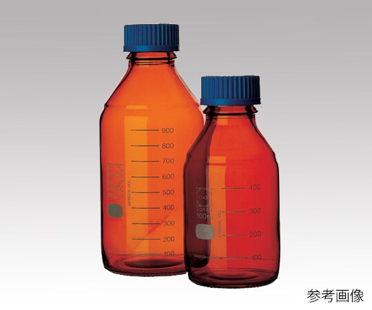ねじ口瓶丸型茶褐色 2000mL GL−45