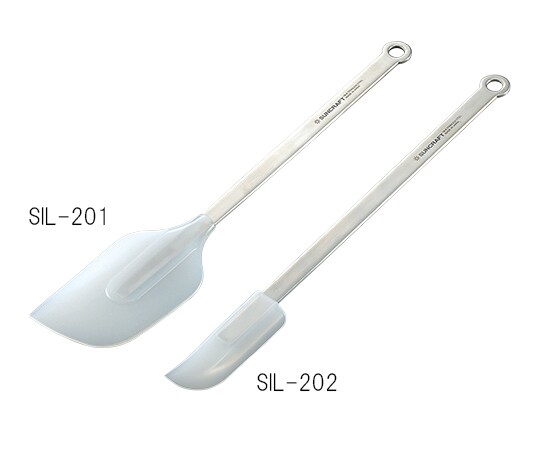 ステン柄シリコーンヘラ 大