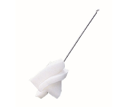 スポンジブラシ フラスコ用(針金柄) 1本