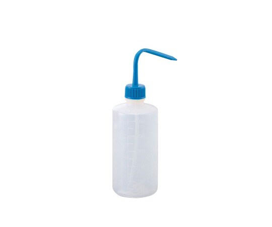 洗浄瓶カラフルバリエ細口 ブルー500mL 1本