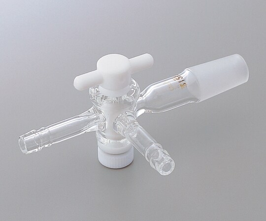 共通摺合付三方コック2型 テフロン TS15/25