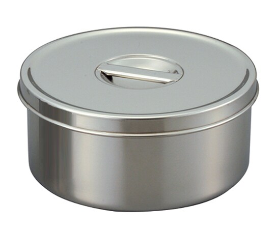 ツマミ付き ステンレス丸型ポット 2L 18cm