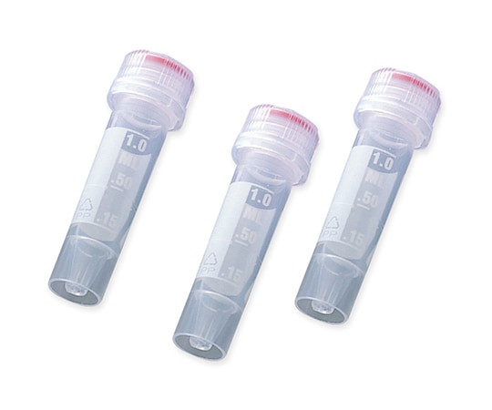 スクリューキャップチューブ 自立型 目盛付き