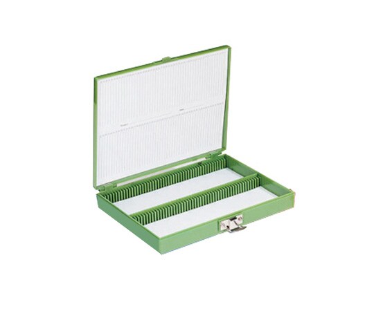 カラースライドボックス 100枚用 緑