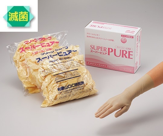 滅菌済スーパーピュア手袋ST L