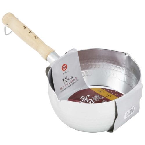 美味(うまい)技 槌目雪平鍋 18CM