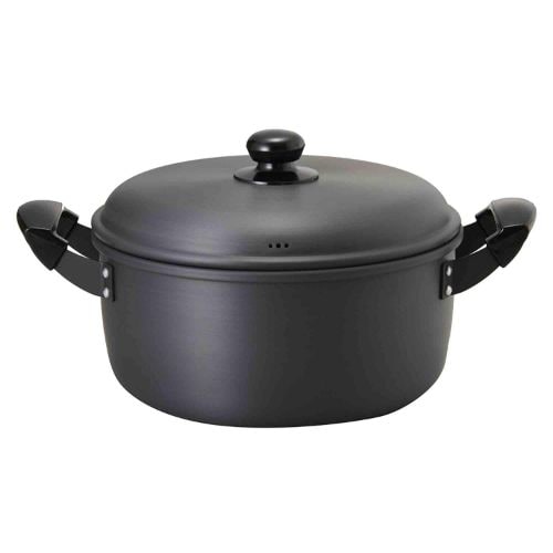 硬質アルマイト 両手鍋 24cm