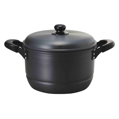 硬質アルマイト 兼用両手鍋 24cm