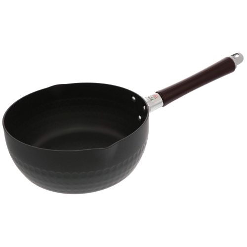 硬質アルマイト IH槌目 雪平鍋 20cm