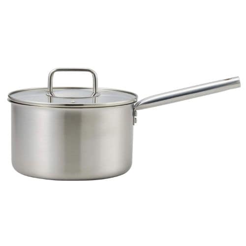 軽くて見えるステンレスソースパン 20cm