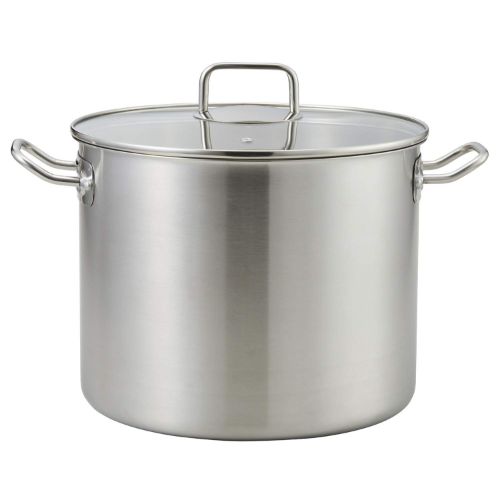 軽くて見えるステンレスストックポット28cm
