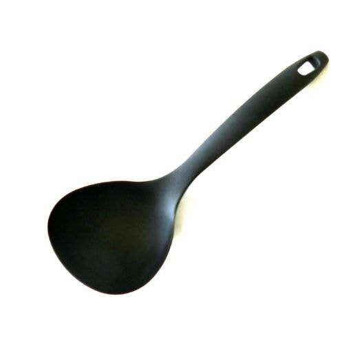 ナイロン製 あく取りお玉 ブラック PR2626