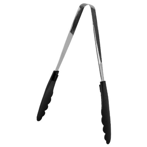 抗菌耐熱ストッパー付 マルチトング 中 ブラック