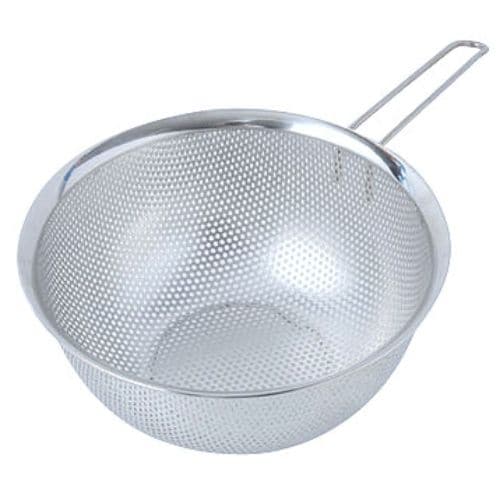 ステンレス製 パンチングボール(手付) 21cm