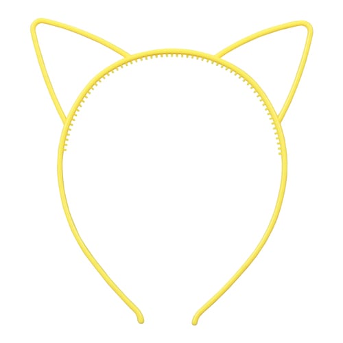 耳付きカチューシャ イエロー