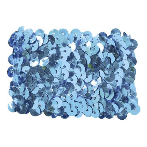 メタリックリストバンド ブルー