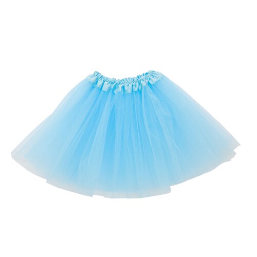 フリフリスカート 青