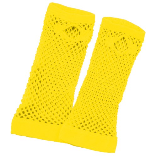 カラーメッシュグローブ 黄